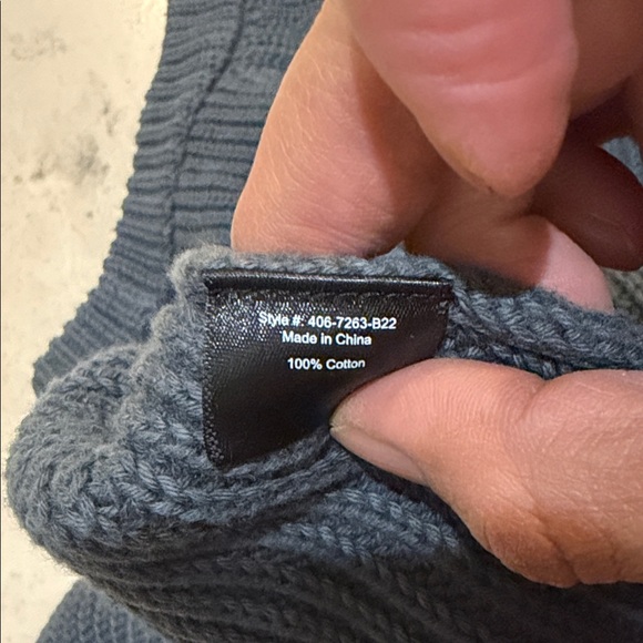 Jenni Kayne Fisherman Women's Grey Crewneck Sweater - Picture 5 of 5